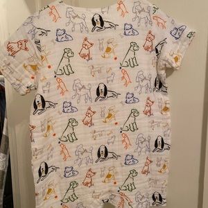 Angel Dear 18-24 M onesie. Dog print. NWT.